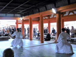 嚴島神社奉納　親と子の武道演武大会