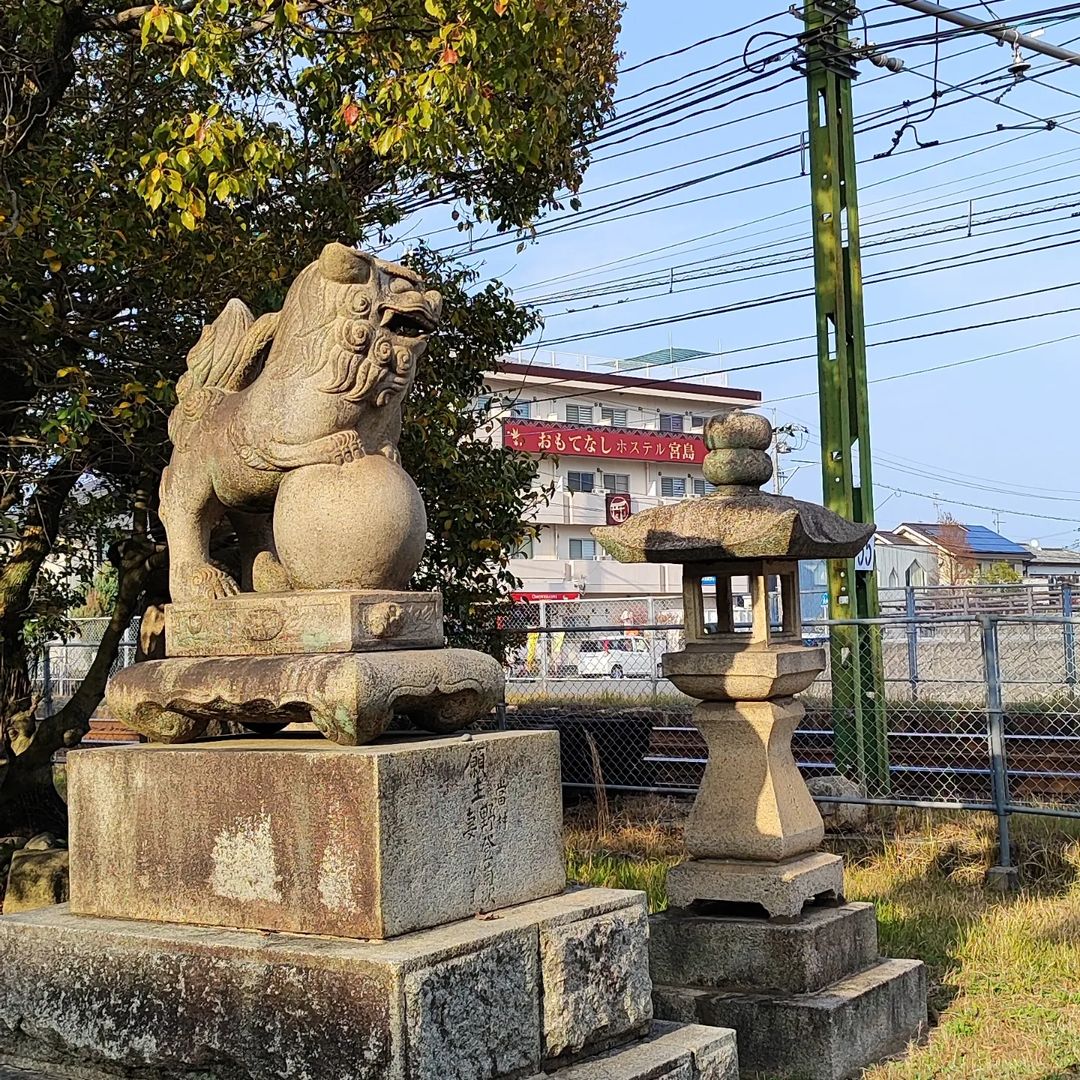 広島・地御前神社の桜