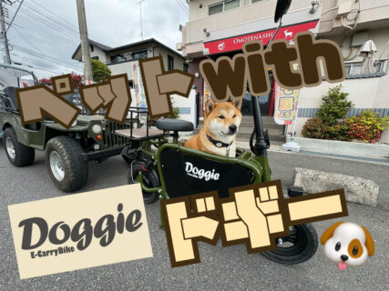 ペットwithバイク“Doggie”🐶
